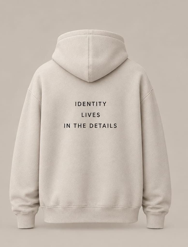 Off-White hoodie, back